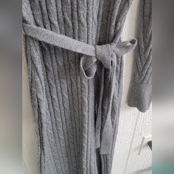 Hippie Rose Cable Knit Sweater Dress - Picture 4 of 5